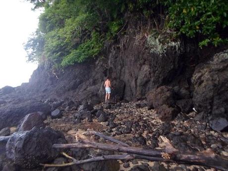 Arrampicarsi sulle rocce in Indonesia