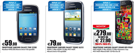 samsung auchan Nuovo volantino Auchan: gli smartphone Samsung in offerta smartphone  volantino samsung offerte auchan 