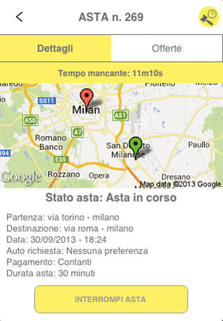 Prenota un taxi al miglior prezzo dal tuo smartphone con la App TaxiFree