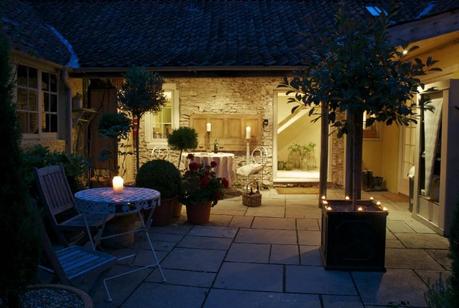 The Post House courtyard – evening