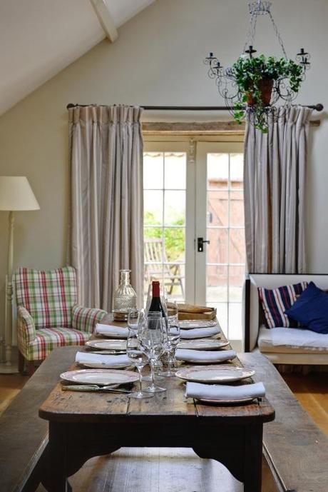 The Old Bakery sitting/dining room