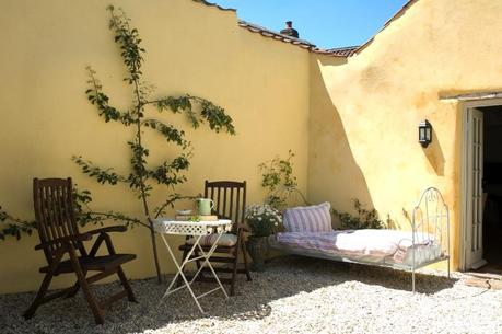 The Old Bakery courtyard