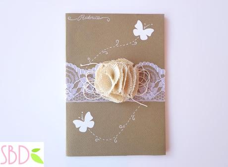 Scrapbooking: Rivestimento di Rubriche - Address Book Covering