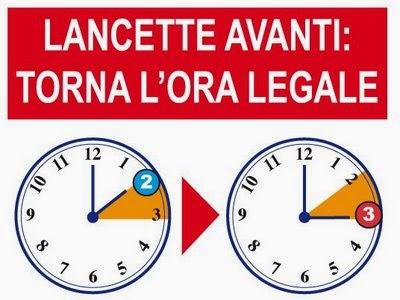 ORA LEGALE: VANTAGGI E SVANTAGGI