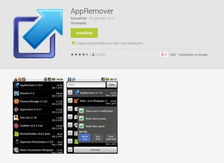 AppRemover App Android su Google Play 600x438 Appremover: come disinstallare applicazioni al volo applicazioni  play store google play store 