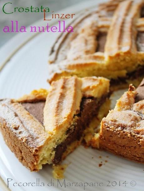 Crostata Linzer alla nutella
