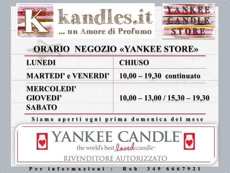 Collaborazione con Kandles.it - il mondo profumato delle Yankee Candle