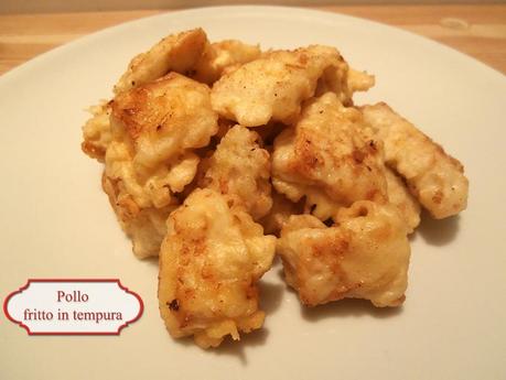 Tempura di pollo