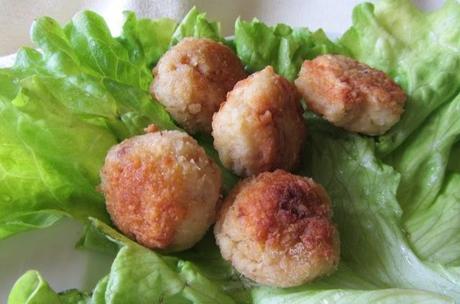 Polpette di merluzzo al limone