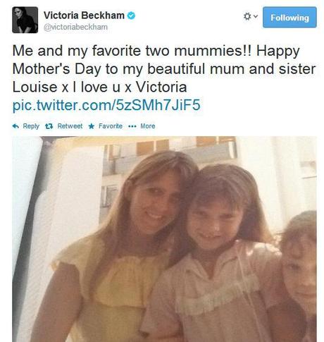 In Inghilterra si festeggia il Mother’s day: gli auguri di Victoria Beckham – foto