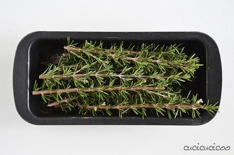 How to make Lemon Rosemary flavored salt: an easy recipe