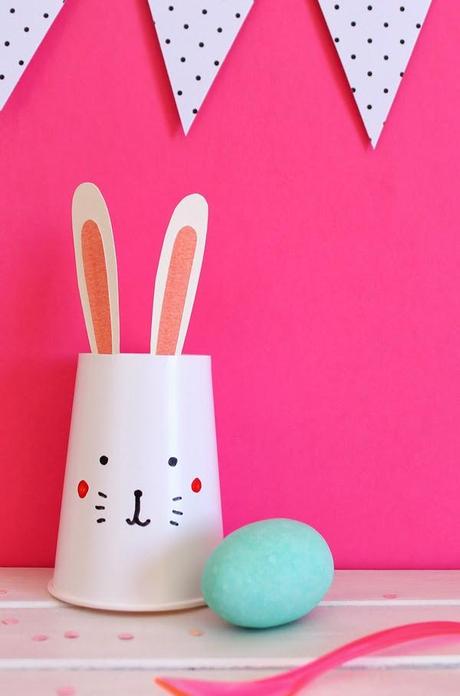 Easter little rabbit DIY