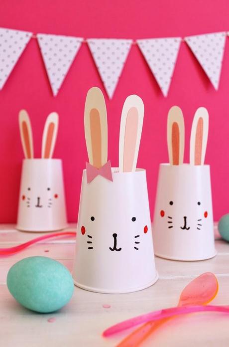 Easter little rabbit DIY