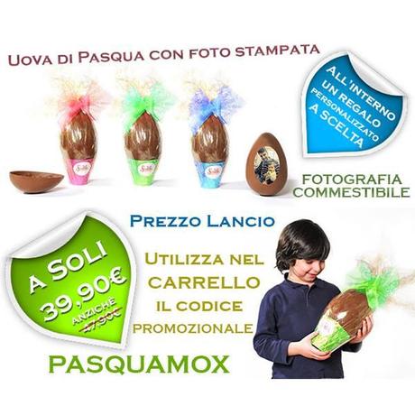 Fotomox - Uova di Pasqua personalizzate con foto commestibile