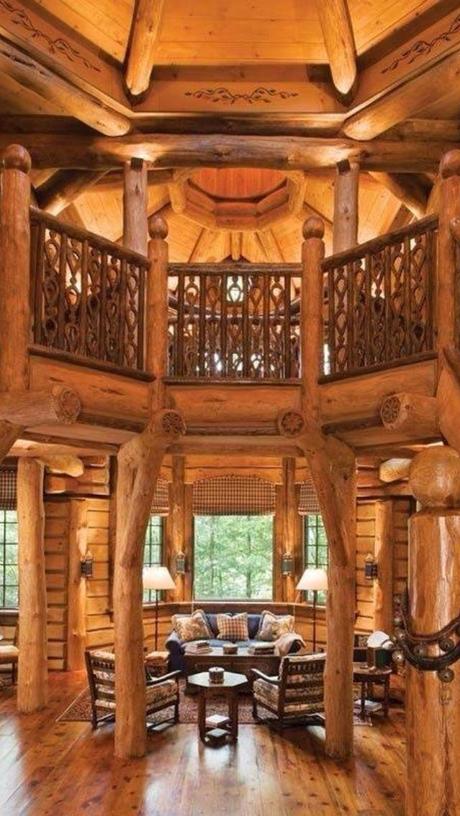 What Inspire Me: Log Homes...