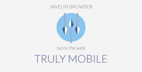 javelin insert 600x307 Javelin un interessante browser web per Android applicazioni  applicazioni Android applicaizioni app android 