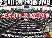 Scegli tuoi candidati alle Europee.