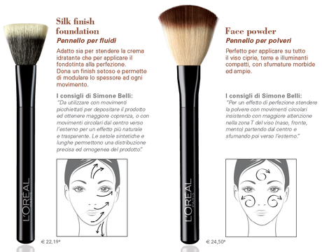L'Oréal, Pennelli Makeup Gamma Professionale - Preview