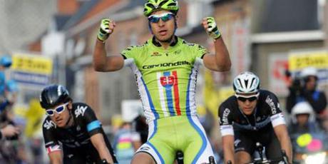 peter sagan e3 harelbeke 2014 sporza photonews GP.HARELBEKE E GAND WEVELGEM 2014: VINCONO SAGAN  E DEGENKOLB