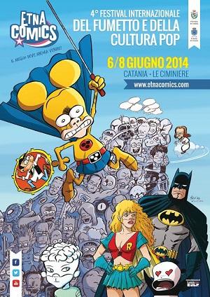 Ufficializzato il manifesto di Etna Comics 2014 disegnato da Leo Ortolani  Sergio Algozzino Leo Ortolani Etna Comics 