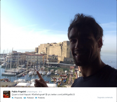 Fabio Fognini a Napoli