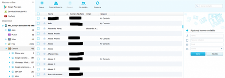 Contatti 600x210 Wondershare MobileGo: gestiamo il nostro dispositivo Android da computer in semplicità! guide  Wondershare MobileGo Wondershare Mobile GO Gestire Android PC 