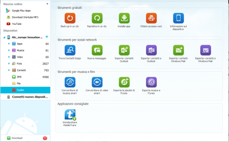 Strumenti 600x374 Wondershare MobileGo: gestiamo il nostro dispositivo Android da computer in semplicità! guide  Wondershare MobileGo Wondershare Mobile GO Gestire Android PC 