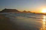 Cape Town al tramonto da Woodbridge Island