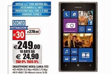 Nokia Lumia 925 ad un prezzo incredibile da Auchan