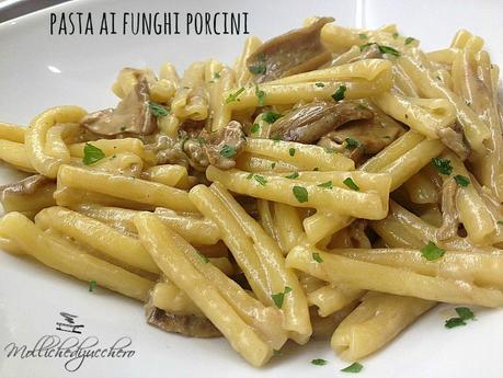 pasta ai funghi porcini