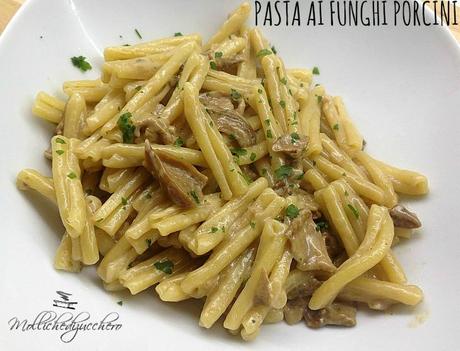 pasta ai funghi porcini