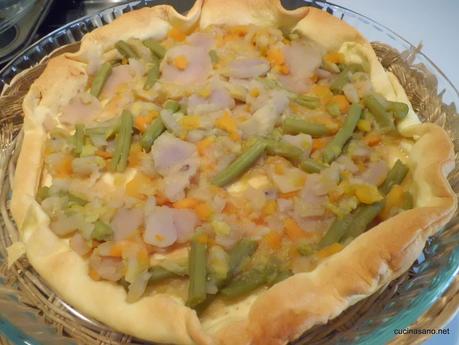 Crostata di Patate Vitellotte e Ortaggi - Ratatouille in Crosta