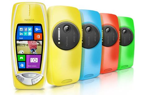 Nokia rilancia il glorioso 3310 con Windows Phone 8 e fotocamera da 41 megapixel