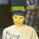 Modella si trasforma in Marge Simpson grazie al make up (video)