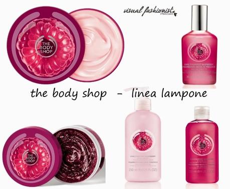 The Body Shop linea al lampone: burri corpo, docciaschiuma e scrub in edizione limitata