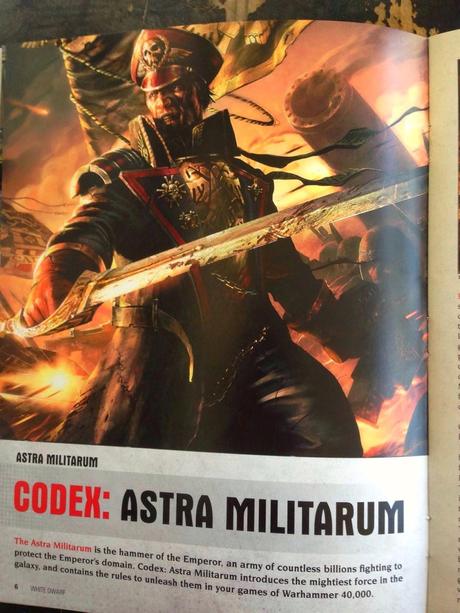 Nuova Astra Militarum: immagini da White Dwarf