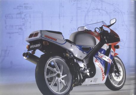 Vintage Japan Brochures: Honda VFR 400 R 1992 #1