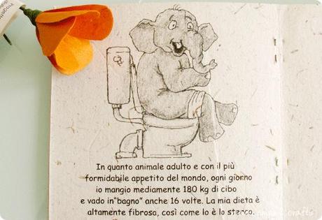 Carta ... in cacca di elefante!