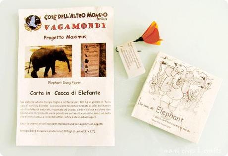 Carta ... in cacca di elefante!