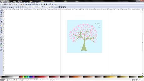 Il risultato finale in Inkscape Il risultato finale in Inkscape