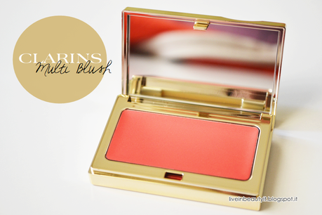 Clarins, Multi-Blush Fard in Crema - Review and swatches