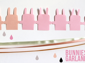 Easter Bunnies Garland