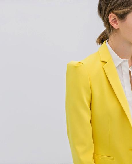 yellow jacket, zara