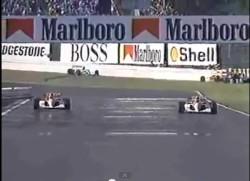 Suzuka 1991 finish