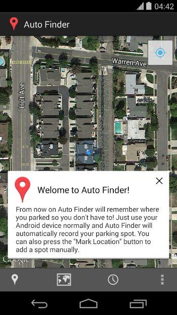 auto finder Auto Finder: lapp per ritrovare lautomobile nel parcheggio applicazioni  auto finder android auto finder 