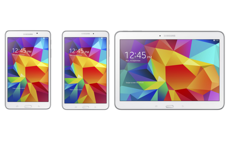 Samsung Galaxy Tab4 Prezzi Europei per la gamma Galaxy Tab 4 7.0, 8.0 e 10.1