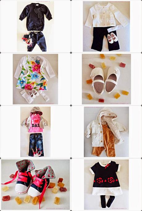 i miei baby outfit di marzo