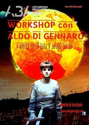 Un Workshop con il maestro dellillustrazione Aldo Di Gennaro Laura Farina Aldo Di Gennaro 
