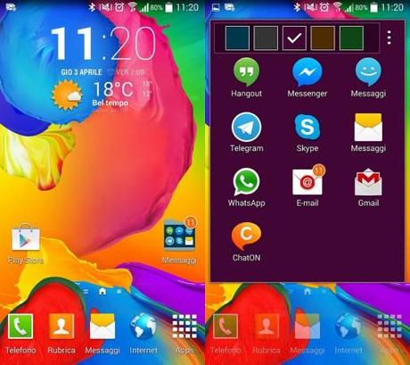 s5 launcher 506x450 Il launcher di Galaxy S5 e My Magazine arrivano sui dispositivi Samsung news  