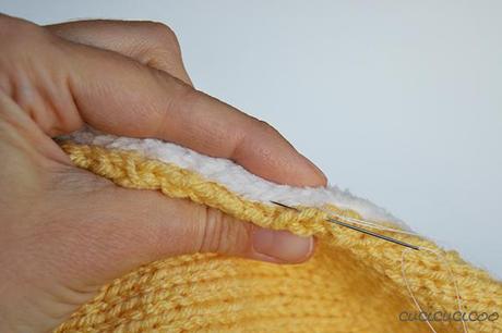 Tutorial: How to refashion a short scarf into a cozy winter shrug